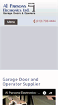 Mobile Screenshot of garagedoors-direct.com